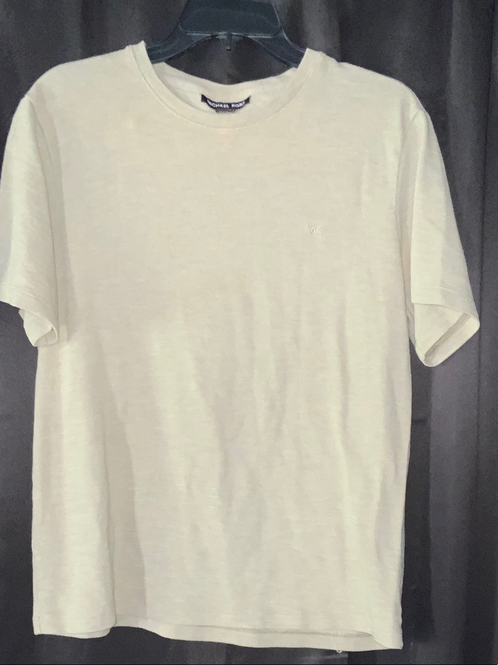 Michael Kors Men's Short-Sleeve Crewneck T-Shirt - Cream